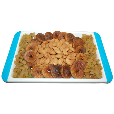"Dryfruit Thali - Code DT09 - Click here to View more details about this Product